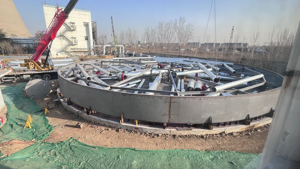 山東石熱電儲罐防腐